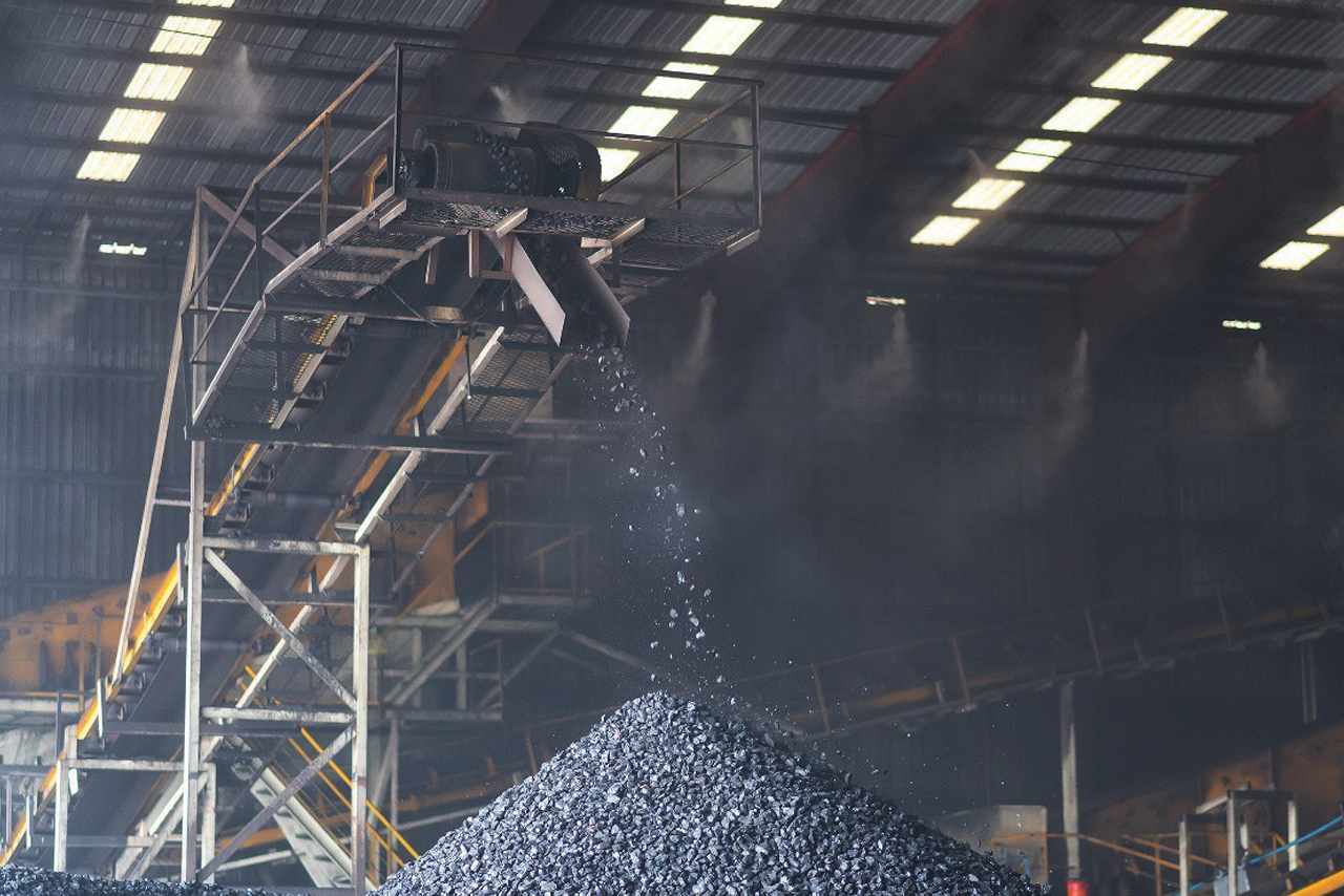 กระบวนการผลิต ถ่านหิน บิทูมินัส (Bituminous) ของเรา